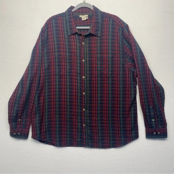 Carbon 2 Cobalt Button Down Shirt XL Red - Picture 1 of 7